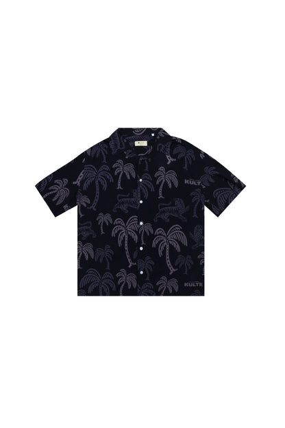 CHEMISE MANCHES COURTES HAWAIENNE TATOO