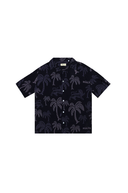 CHEMISE MANCHES COURTES HAWAIENNE TATOO