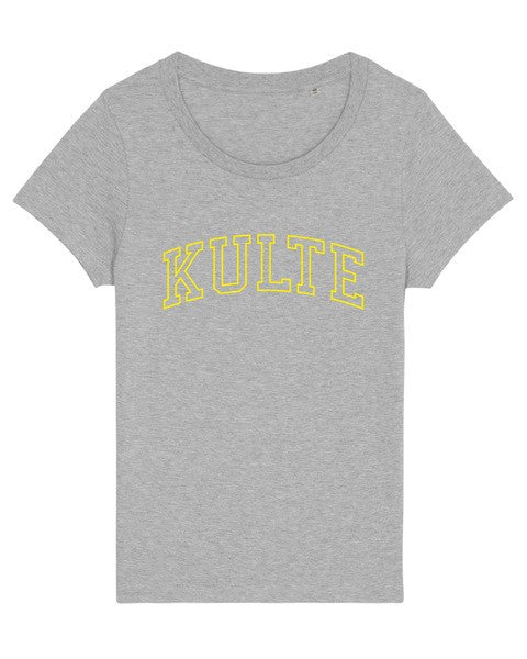 T-SHIRT FEMME ATHLETIC GREY