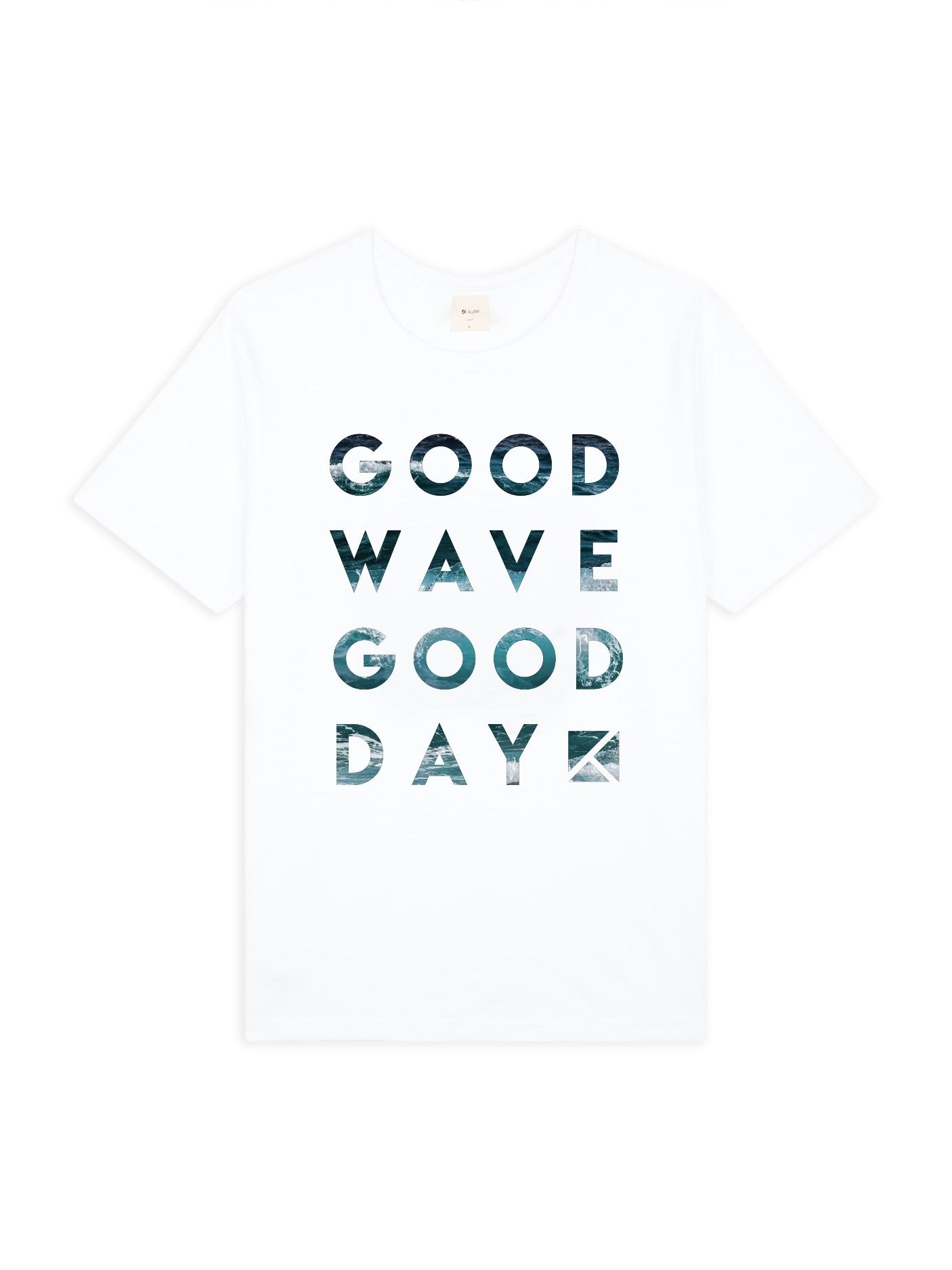 T-SHIRT GOOD WAVE WHITE