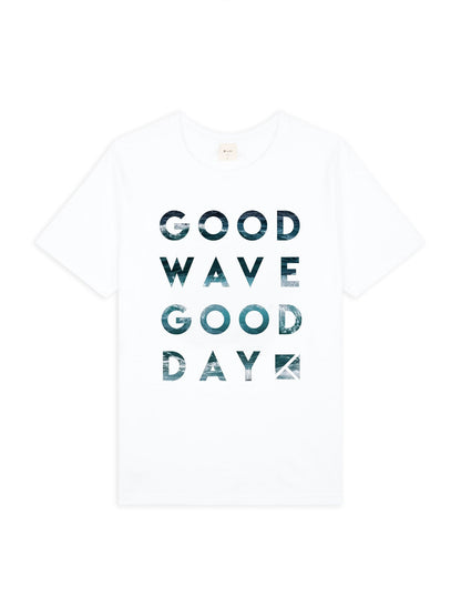 T-SHIRT GOOD WAVE WHITE