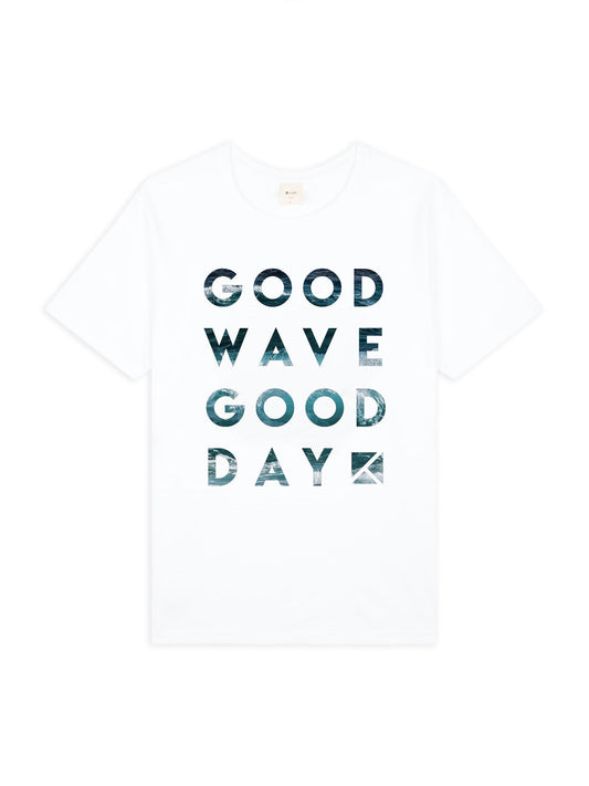 T-SHIRT GOOD WAVE WHITE