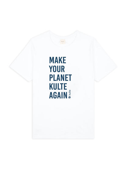 T-SHIRT PLANETE KULTE WHITE