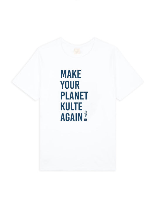 T-SHIRT PLANETE KULTE WHITE