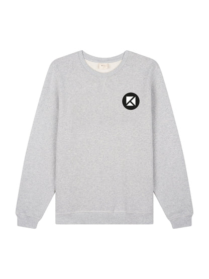 CORPO PATCH GREY SWEATSHIRT