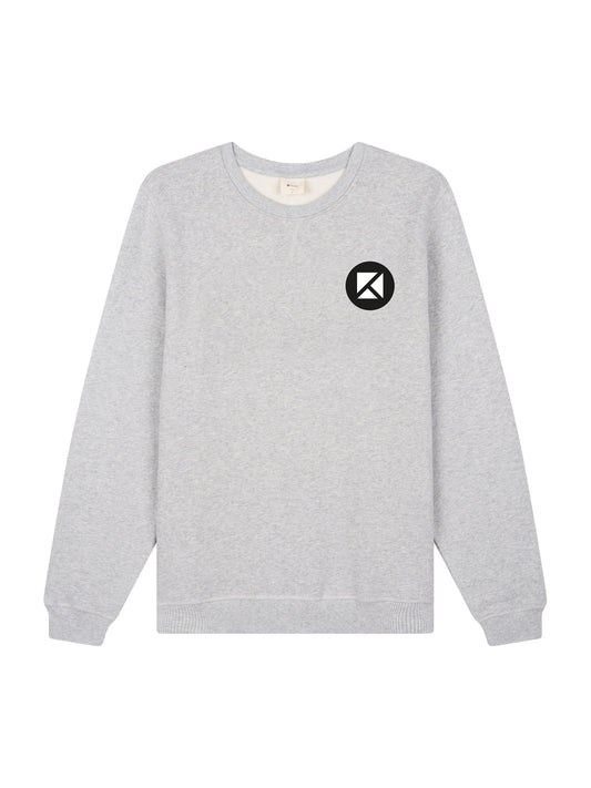 CORPO PATCH GREY SWEATSHIRT