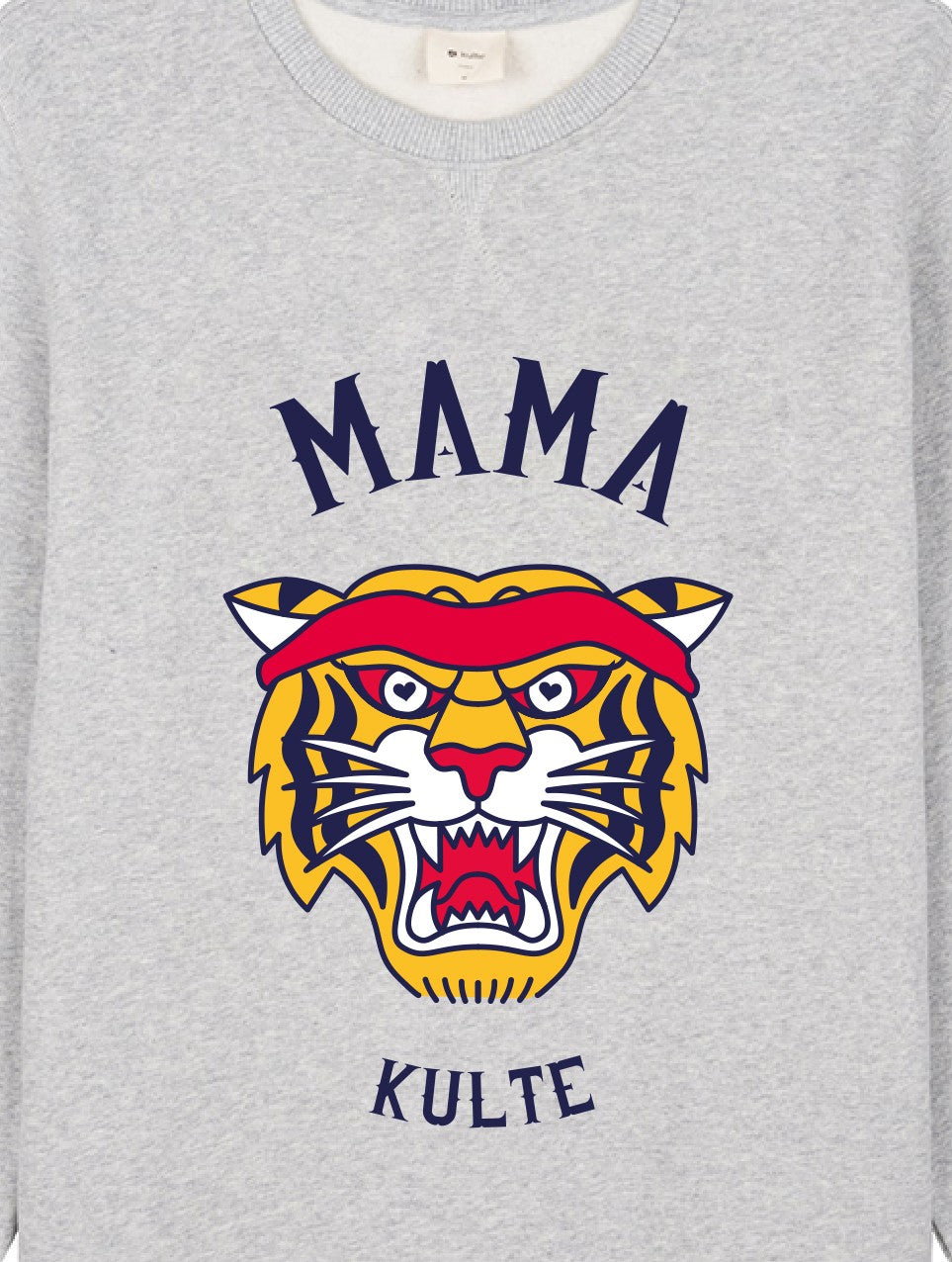 SWEAT TIGRE UNISEXE GREY