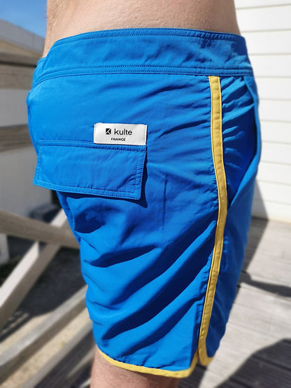 JERSEY LE CALIFORNIA BLUE/YELLOW