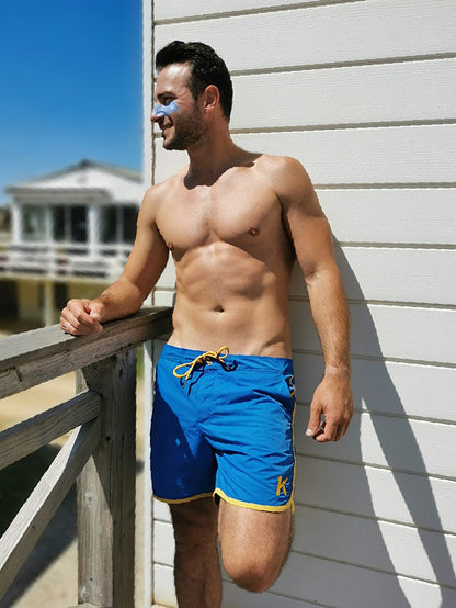 JERSEY LE CALIFORNIA BLUE/YELLOW