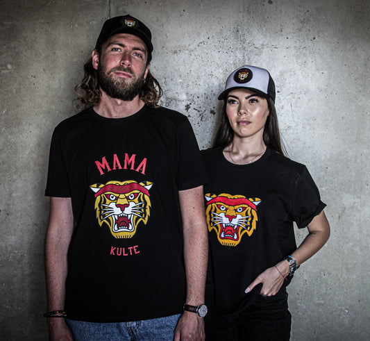 T-SHIRT TIGRE PREMIUM UNISEXE BLACK