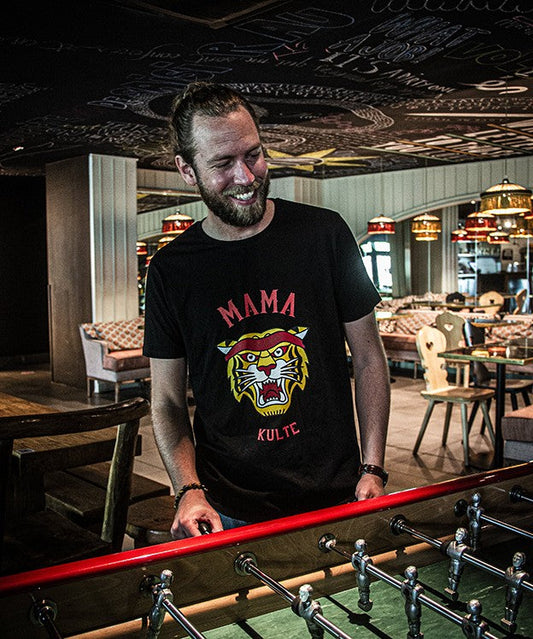 T-SHIRT TIGRE UNISEXE BLACK