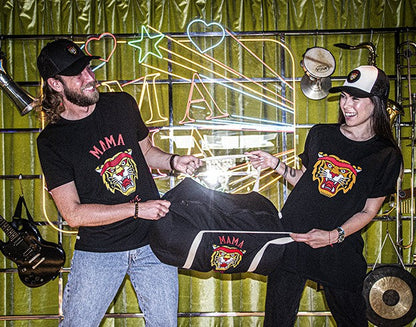 T-SHIRT TIGRE UNISEXE BLACK