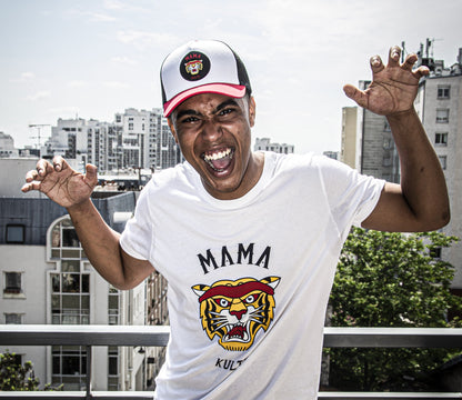 T-SHIRT TIGRE UNISEXE WHITE
