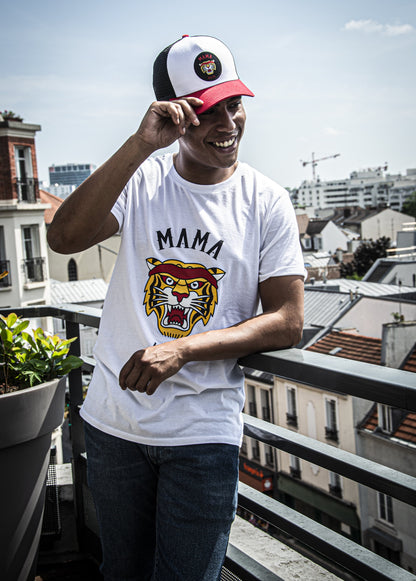 T-SHIRT TIGRE UNISEXE WHITE
