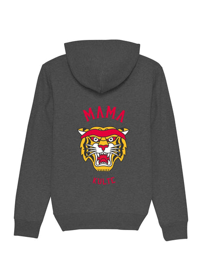 GREY TIGER HOODIE