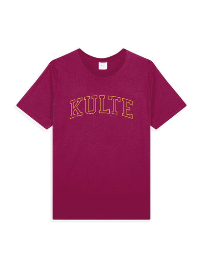 T-SHIRT UNISEXE CORPO ATHLETIC BURGUNDY