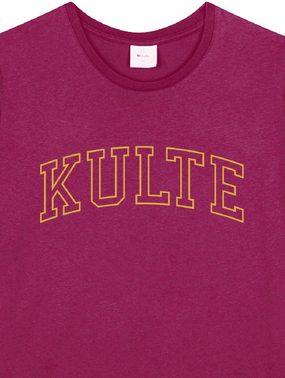 T-SHIRT UNISEXE CORPO ATHLETIC BURGUNDY