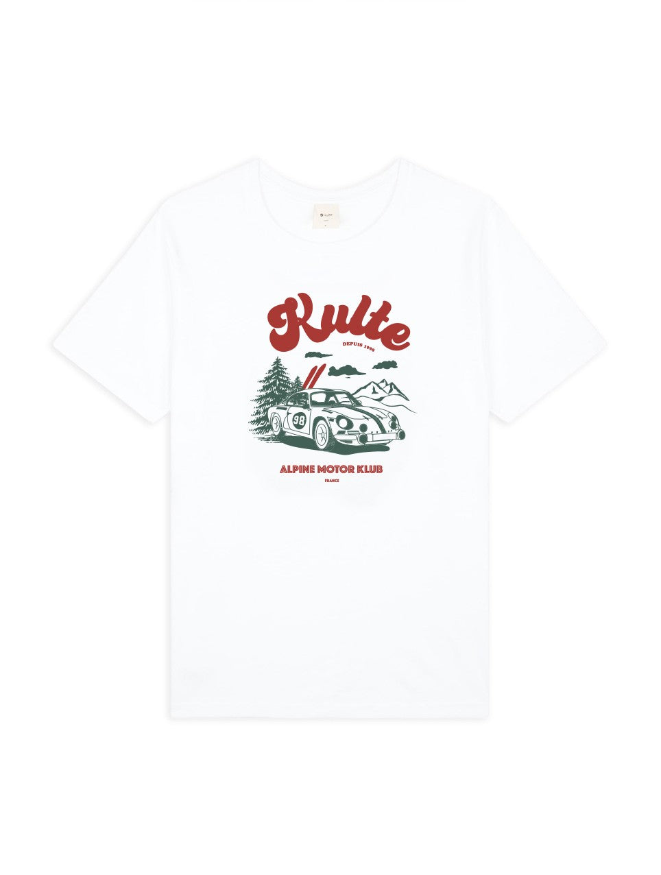 T-SHIRT ALPINE KLUB WHITE