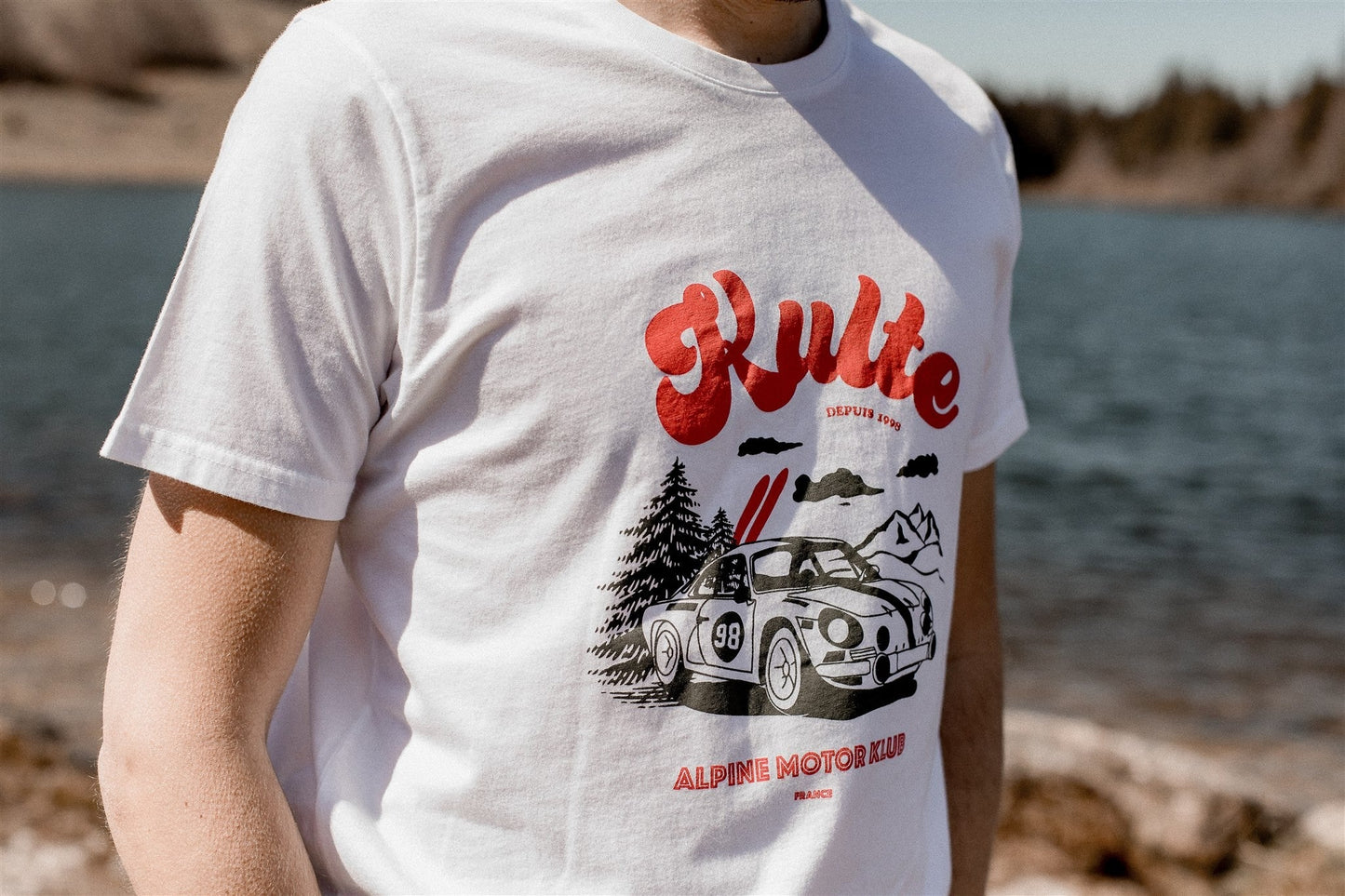 T-SHIRT ALPINE KLUB WHITE