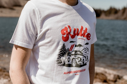 T-SHIRT ALPINE KLUB WHITE