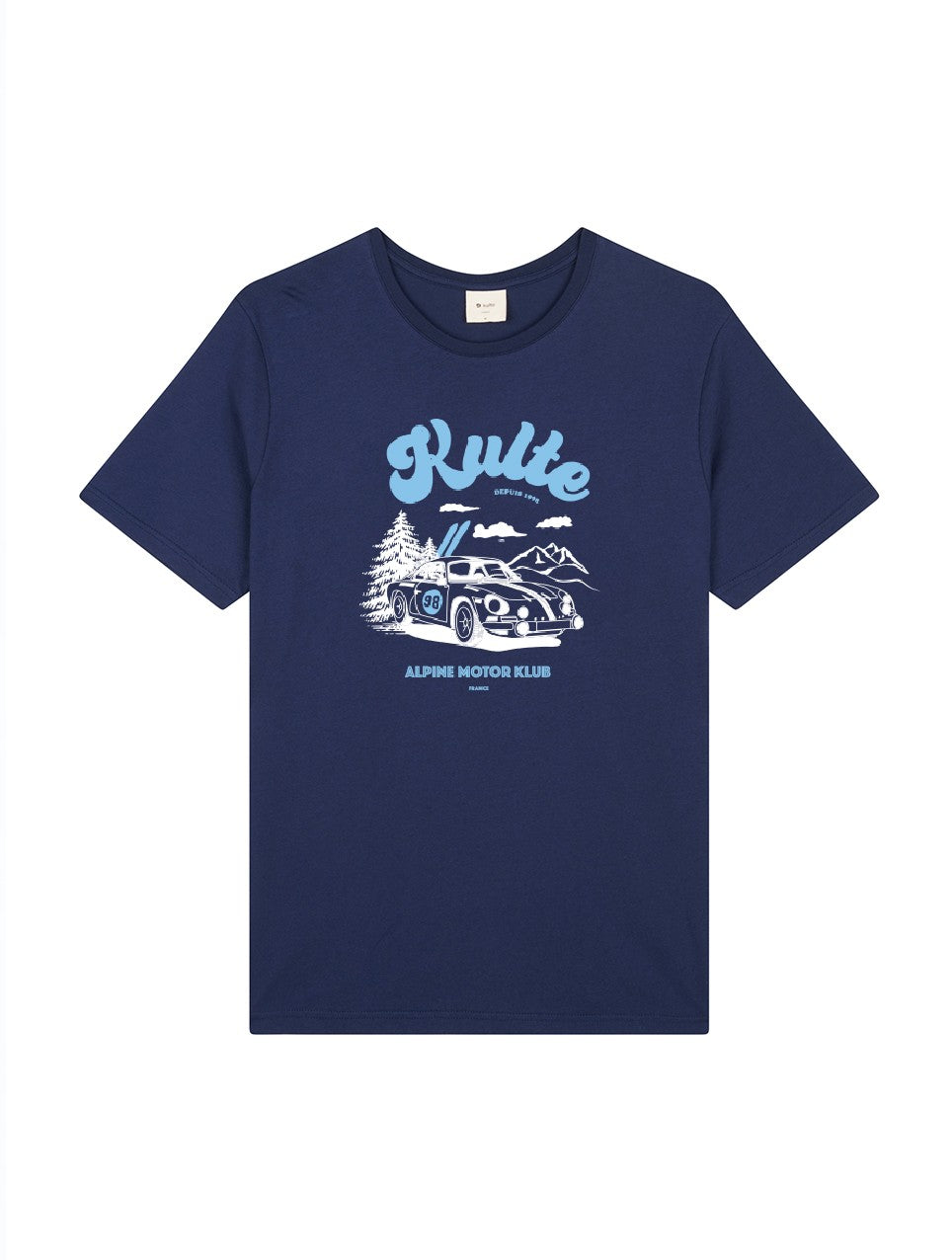 T-SHIRT ALPINE KLUB NAVY