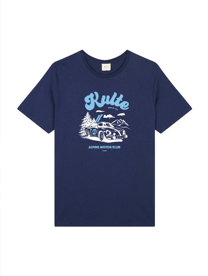 T-SHIRT ALPINE KLUB NAVY