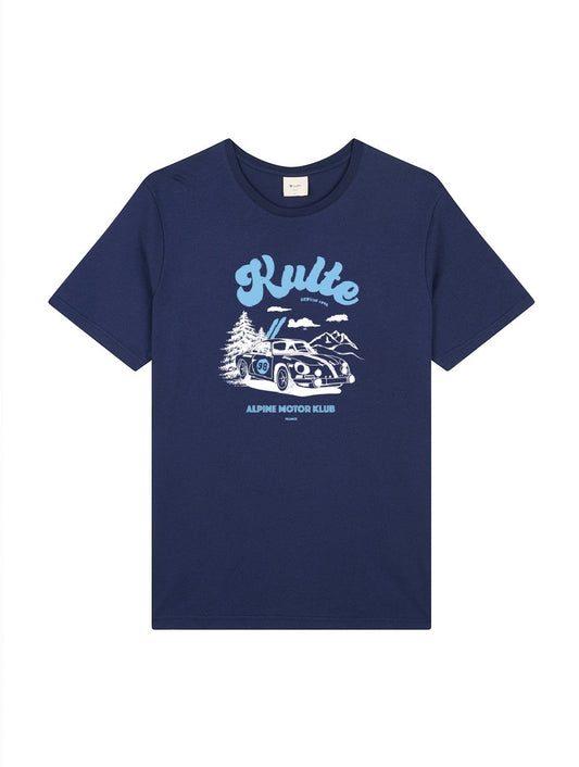 T-SHIRT ALPINE KLUB NAVY