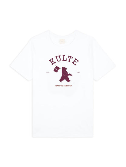 T-SHIRT NATURE ACTIVIST WHITE