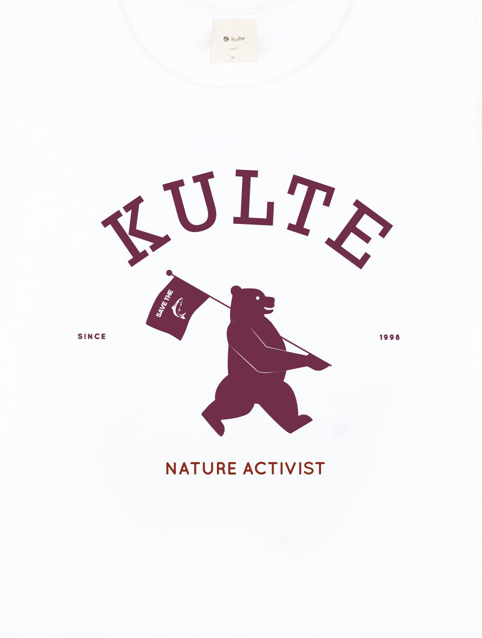 T-SHIRT NATURE ACTIVIST WHITE