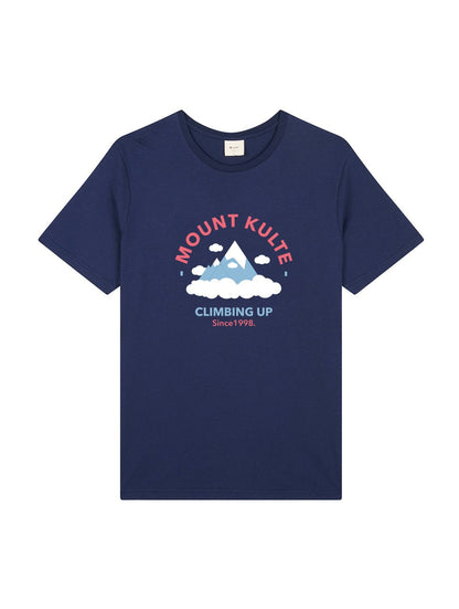 T-SHIRT UNISEXE KULT MOUNT NAVY
