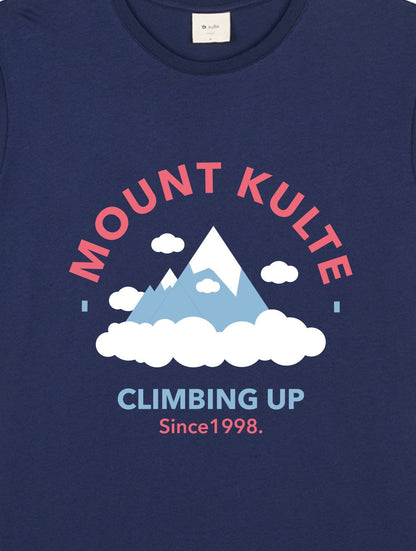 T-SHIRT UNISEXE KULT MOUNT NAVY