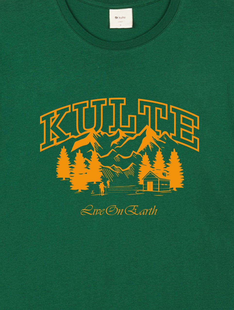 T-SHIRT HIKING GREEN