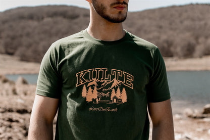 T-SHIRT HIKING GREEN