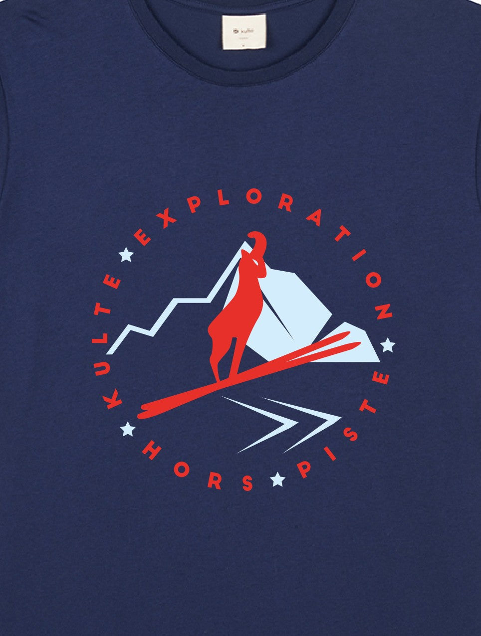 T-SHIRT UNISEXE CHAMOIX NAVY