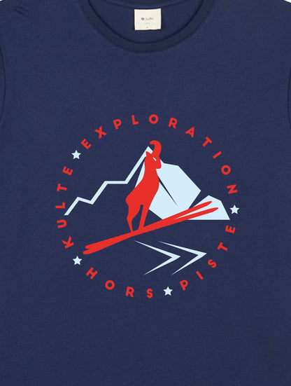 T-SHIRT UNISEXE CHAMOIX NAVY