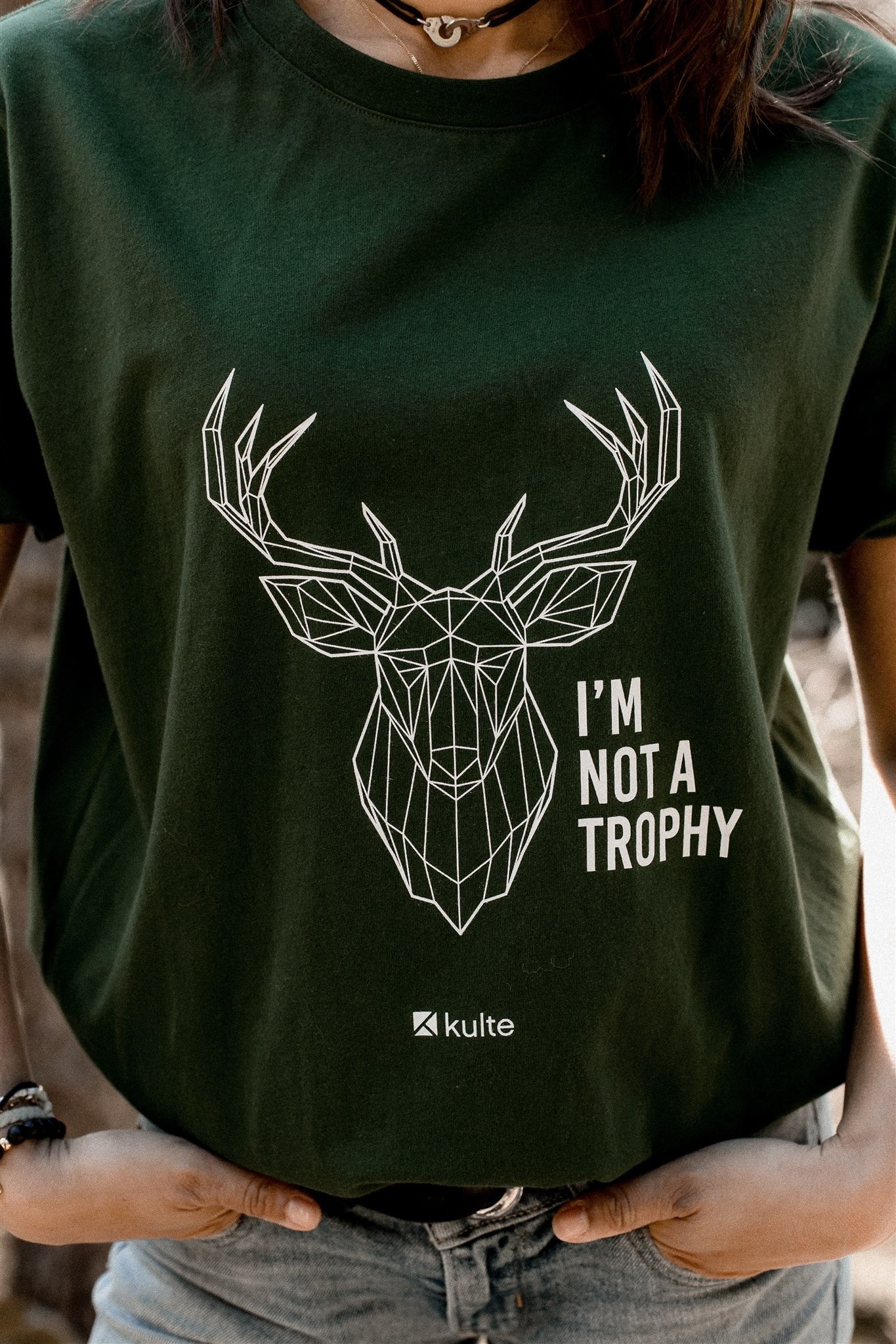 T-SHIRT UNISEXE TROPHY GREEN