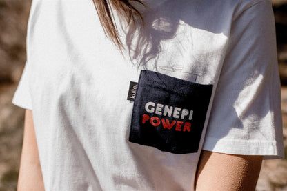 T-SHIRT GENEPI POCKET GREY