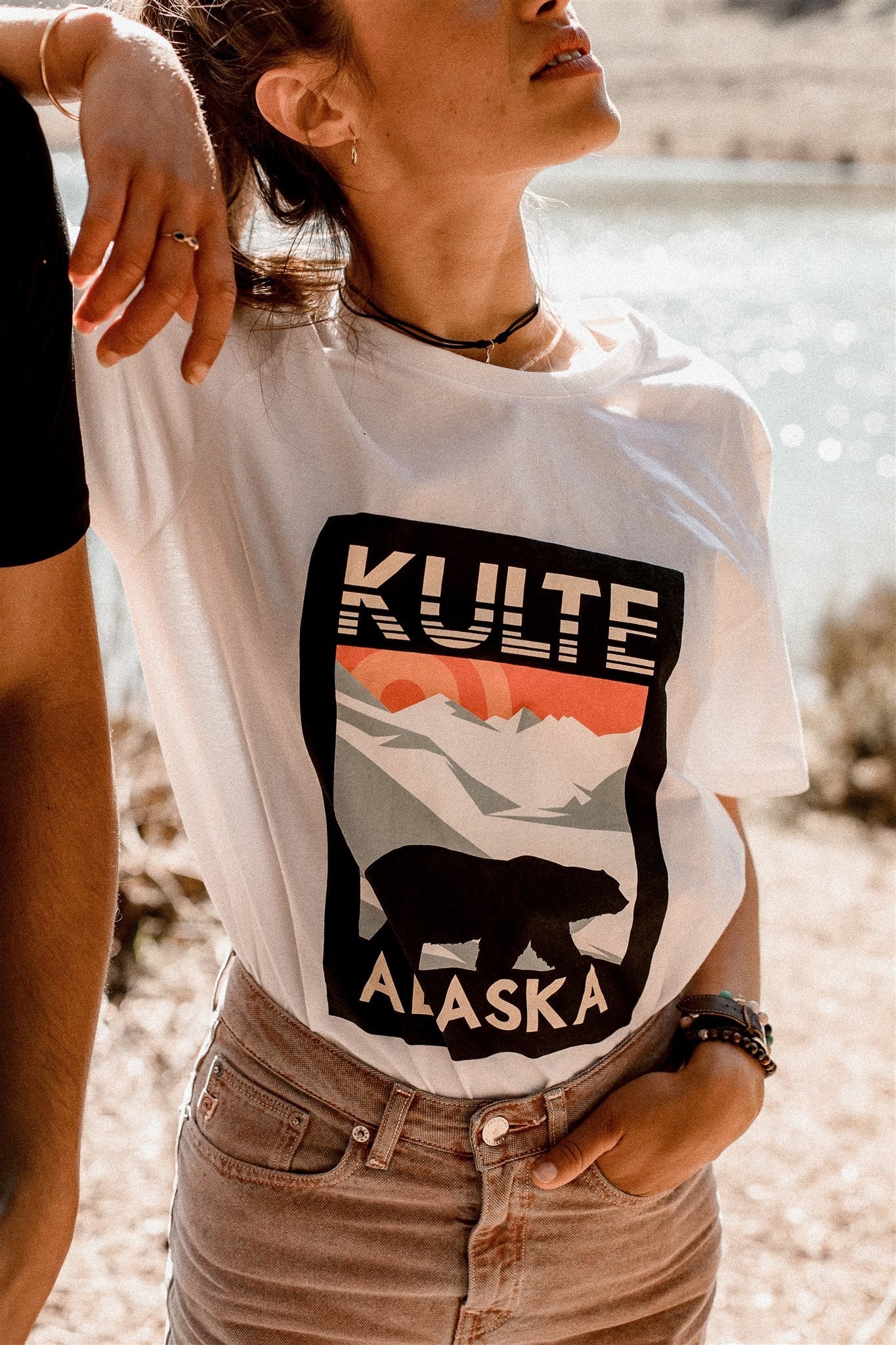 T-SHIRT UNISEXE ALASKA WHITE