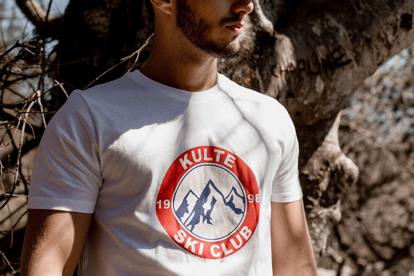 T-SHIRT SKI CLUB WHITE