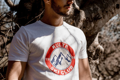 T-SHIRT SKI CLUB WHITE