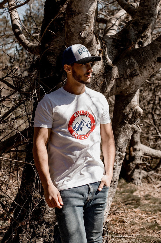 T-SHIRT SKI CLUB WHITE