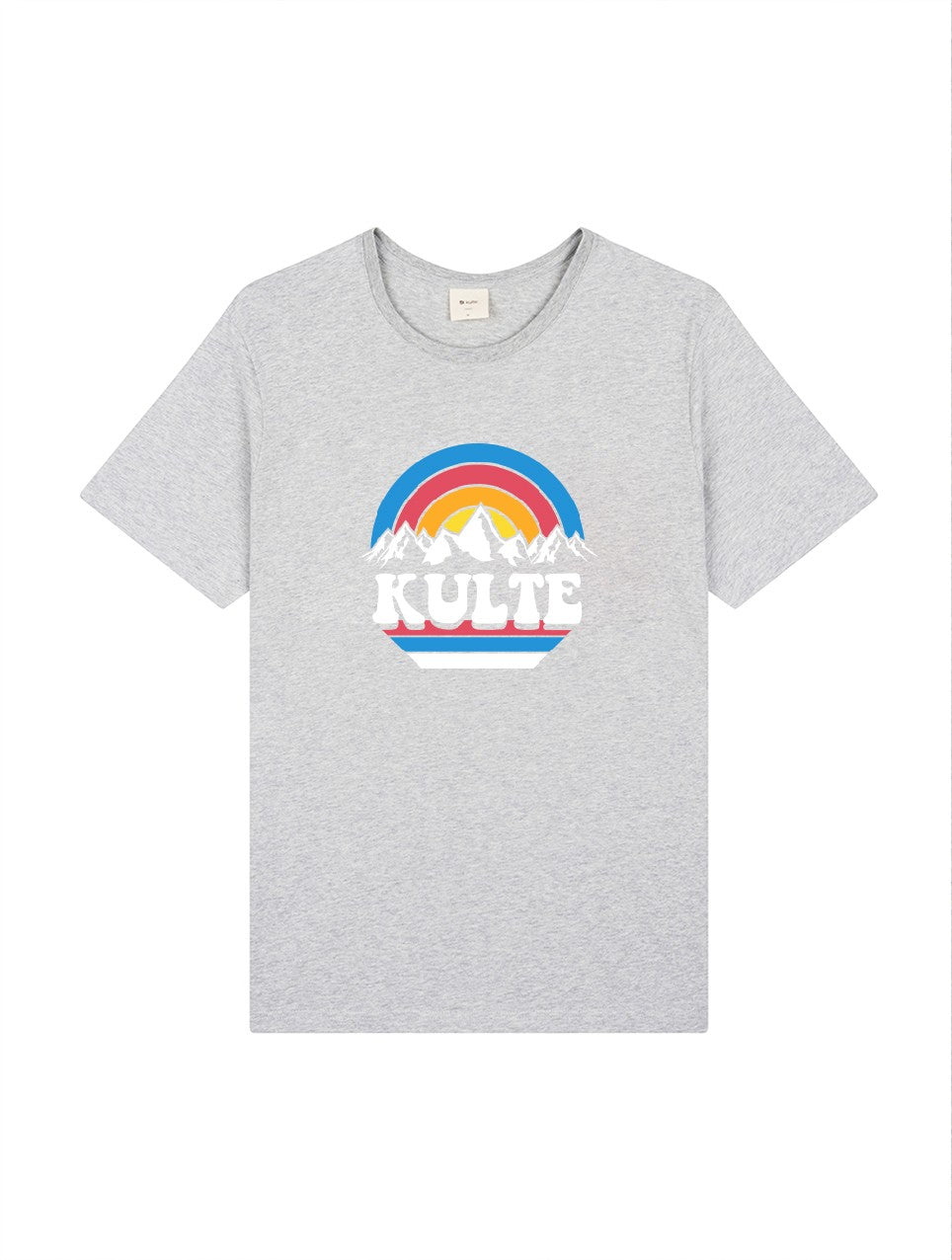 T-SHIRT RAINBOW GREY