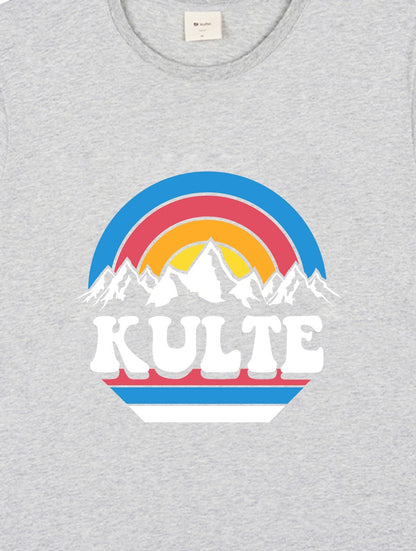 T-SHIRT RAINBOW GREY