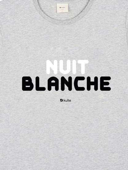 T-SHIRT NUIT BLANCHE GREY