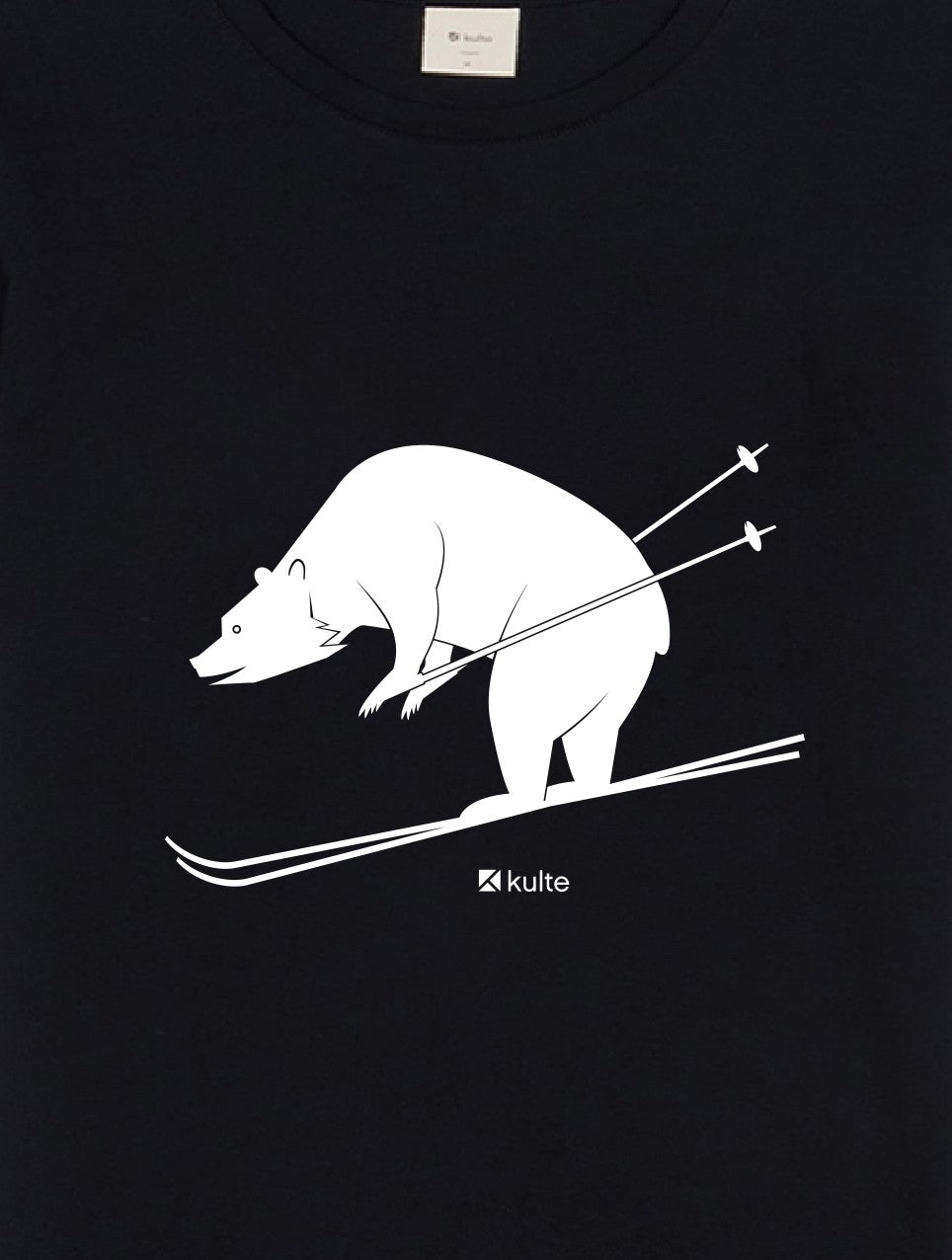 T-SHIRT LAZY BEAR BLACK