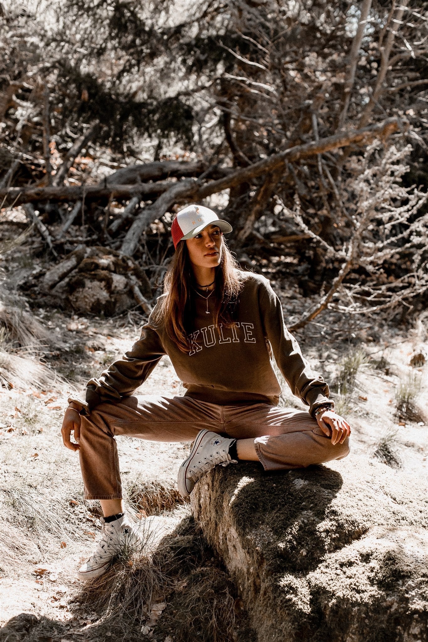 SWEAT UNISEXE CORPO ATHLETIC KAKI