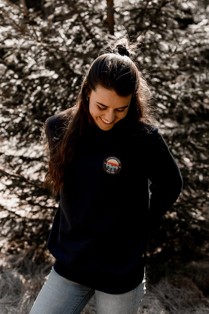 CORPO PATCH GREY SWEATSHIRT