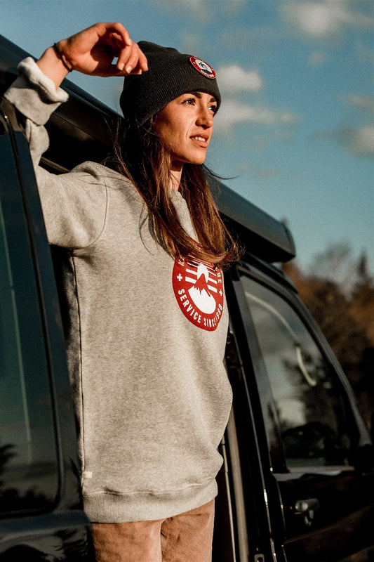 SWEAT UNISEXE RESCUE GREY