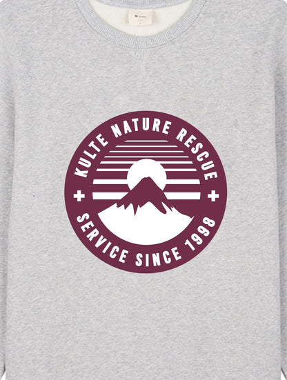 SWEAT UNISEXE RESCUE GREY