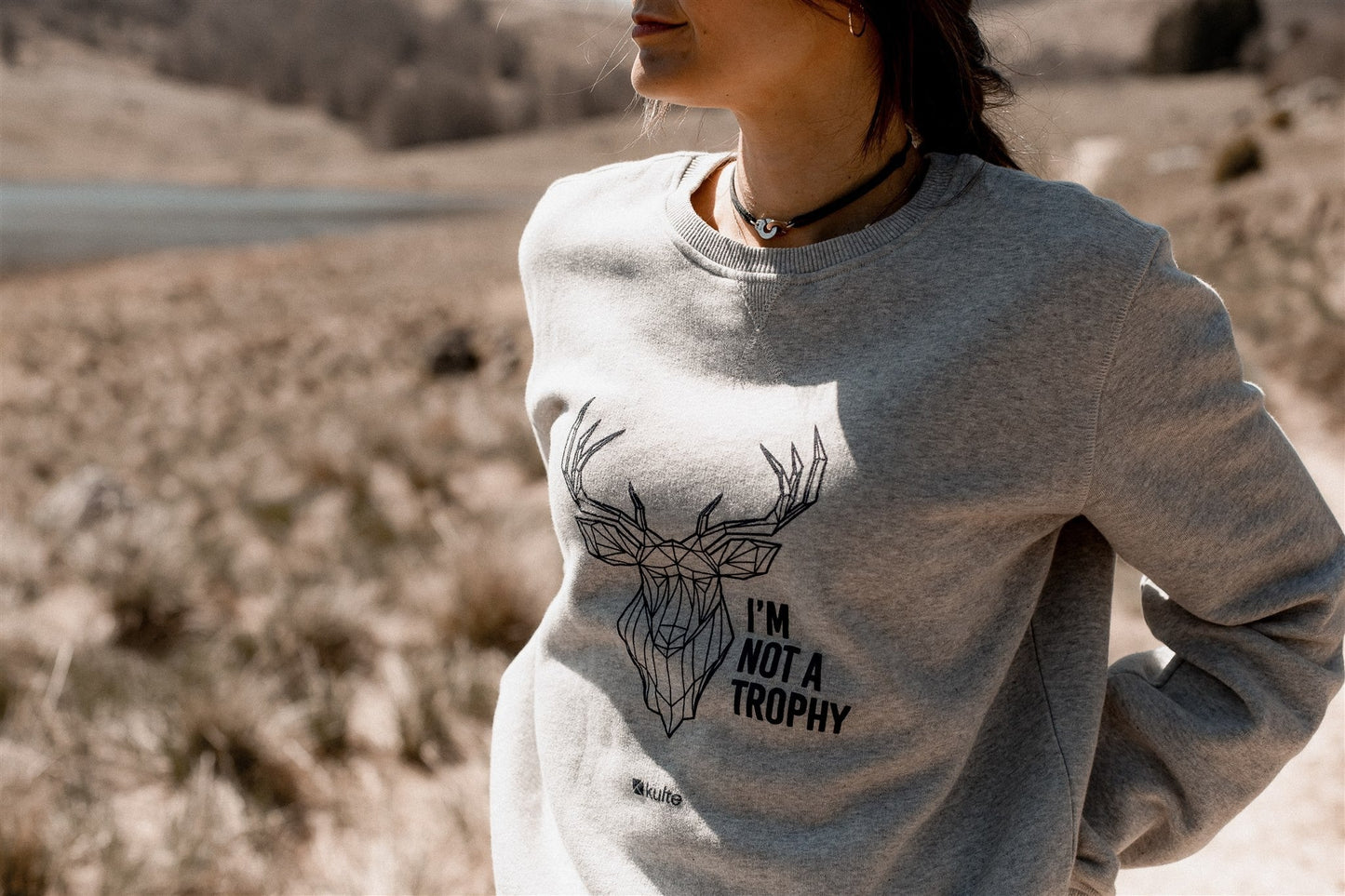 SWEAT UNISEXE TROPHY GREY